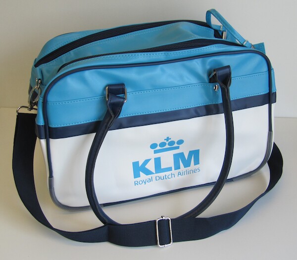 KLM retro bag with carry-on strap 225162