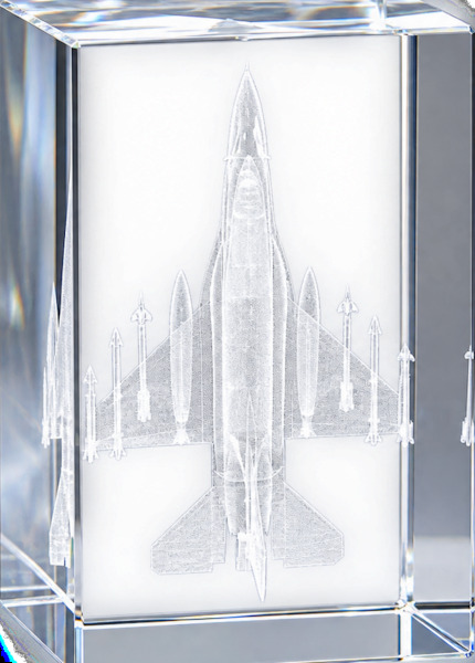 3D Kristalblok F16 Kristal F16