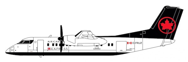 De Havilland Dash 8-Q300 Air Canada C-FRUZ 3DD0084