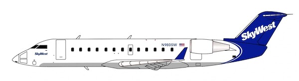 Canadair CRJ200 SkyWest N980SW 3DD0093