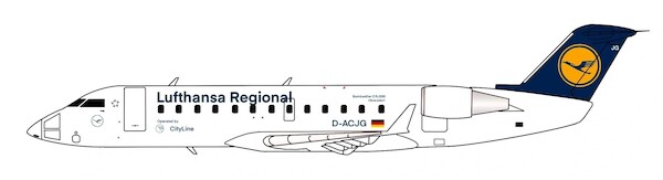 Canadair CRJ200 Lufthansa CityLine D-ACJG 3DD0094