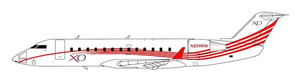 Canadair CRJ200 XO JET N209RW 3DD0095