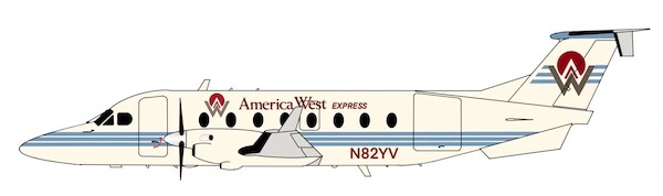 Beechcraft 1900D America West N82YV 3DD0118