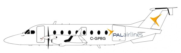 Beechcraft 1900D PAL Airlines C-GPBG 3DD0136