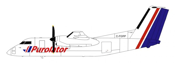 De Havilland Dash 8-Q100 Purolator C-FGRP 3DD0145