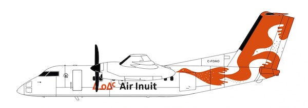 De Havilland Dash 8-Q100 Air Inuit C-FDAO 3DD0152