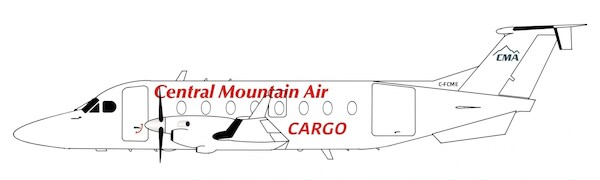 Beechcraft 1900D Central Mountain Air Cargo C-FCME 3DD0159