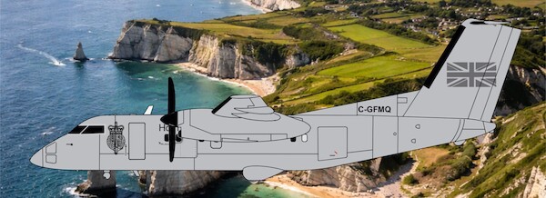 De Havilland Dash 8-Q100 UK Home Office C-GFMQ 3DD0171