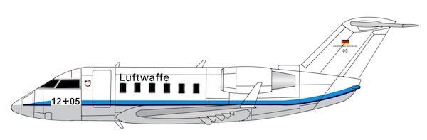 Challenger 601 Luftwaffe 12-05 3DD0184