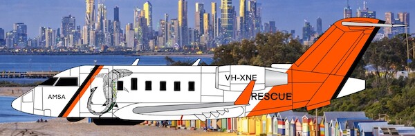 Challenger 604 AMSA (Fish) VH-XNE 3DD0187