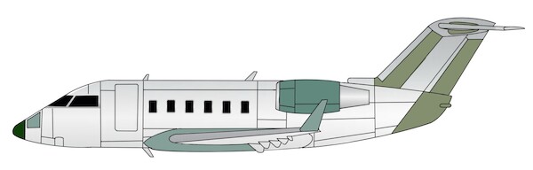 Challenger 600 Bare metal 3DD0189