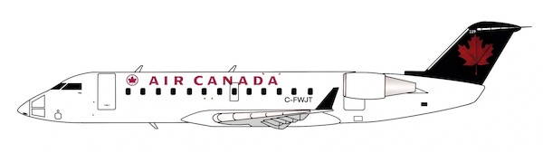 Canadair CRJ200 Air Canada CRJ-200 C-FWJT 3DDC-FWJT