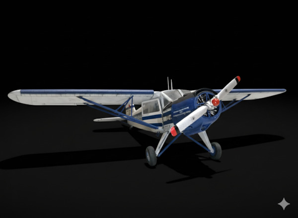 PZL101”Gawron” 3DPW48PZL101