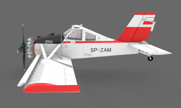 PZL 106AS "Kruk" 3DPW48PZL106AS