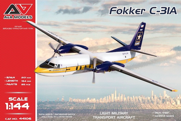 Fokker C-31A (F27-400M Friendship) ("Golden Knights" parachute team) AAM44106
