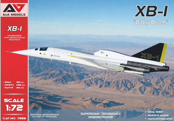 XB1 "Baby Boom" supersonic demonstrator AAM7255