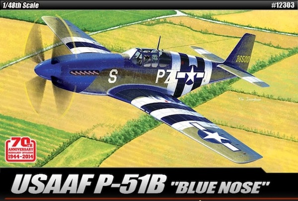 USAAF P51B Mustang "Blue Nose" (REISSUE)  12303
