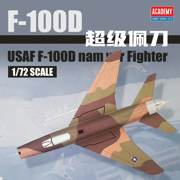 USAF F100D Super Sabre "Vietnam War" 12553