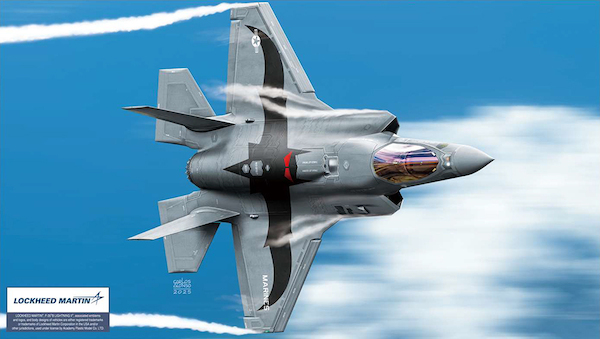 USMC F35B Lightning II "VMFA-242 Bats" 12592