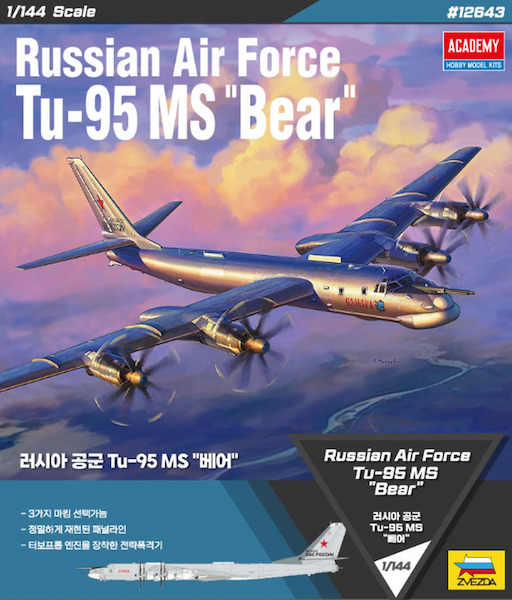 Russian Air Force Tupolev Tu95MS "Bear" 12643