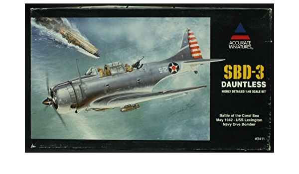 Accurate Miniatures 3411 Douglas SBD-3 Dauntless