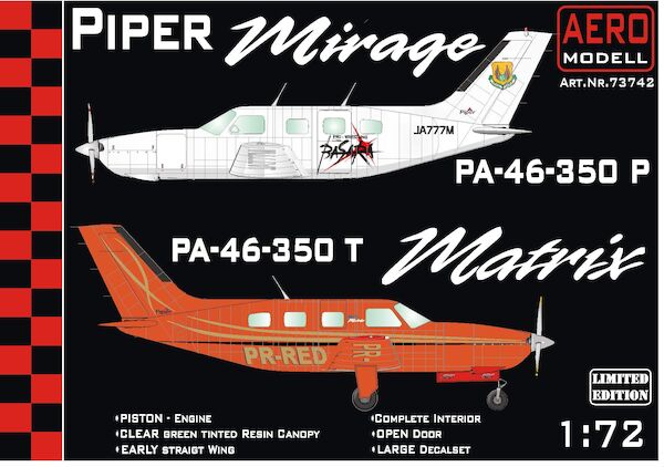Piper PA-46-350P & T Mirage & Matrix (JA777M & PR-RED) 73742