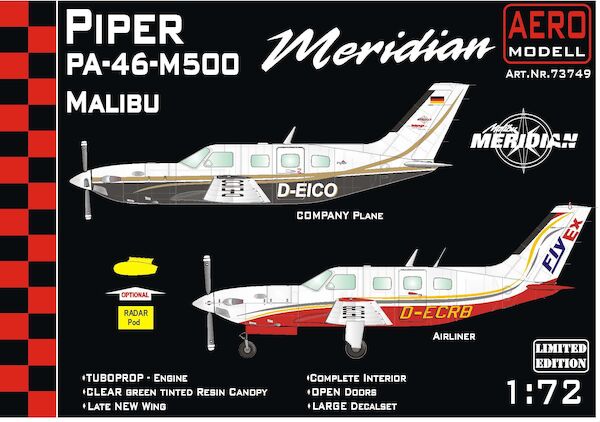 Piper PA-46-M500 Meridian/Malibu (LZ-IOO & D-ECRB) 73749