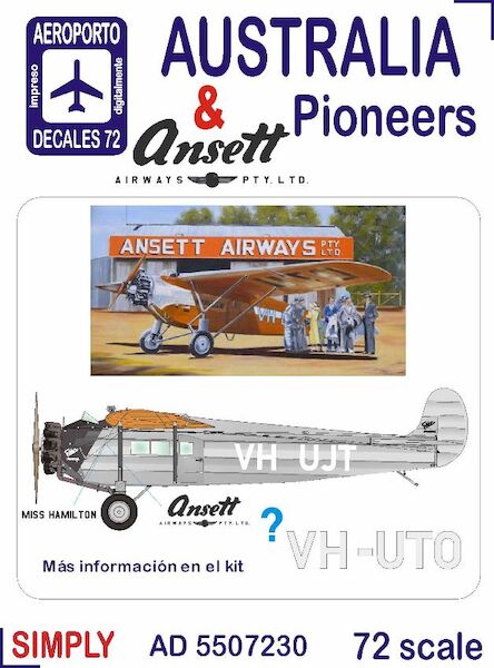 Fokker Universal Australian Pioneers Ad5507230