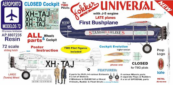 Foker Universal - LATE with. Cabin AP8807235