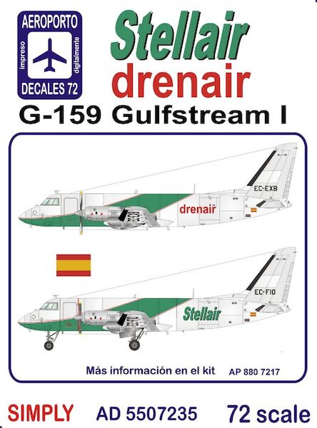 Grumman G-159 Gulfstream I (Stellair - Drenair)  AD5507235