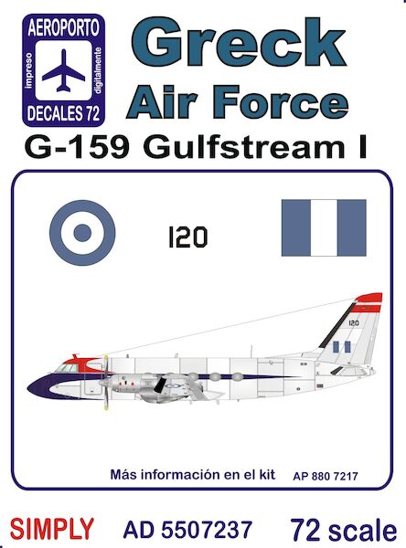 Grumman G-159 Gulfstream I (Greek AF)  AD5507237