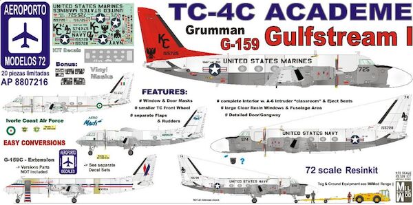Grumman TC-4C Academe  (10 kits only)  AP8807216