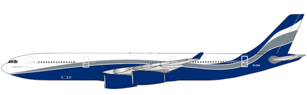 Airbus A340-300 Hi Fly 9H-SUN Limited Edition HFY126118