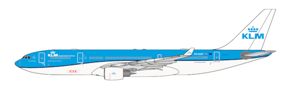 Airbus A330-200 KLM Royal Dutch Airlines PH-AOF Limited Edition KLM126123