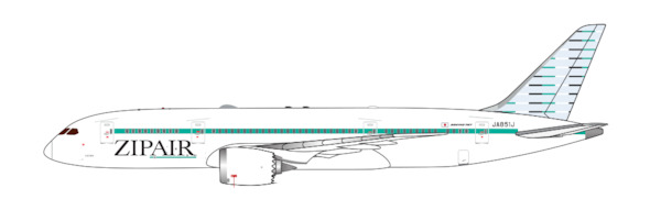 Boeing 787-8 Dreamliner ZIPAIR JA851J TZP126119