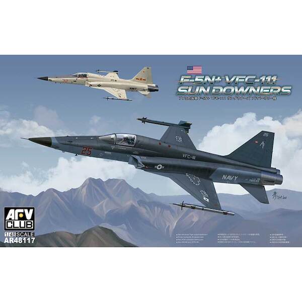 Northrop F5N+ Tiger II (VFC-111 Sundowners) AR48117