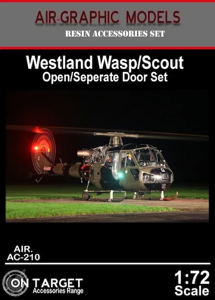 Westland Scout/Wasp Open door set (Airfix, LF) AIR.AC-210
