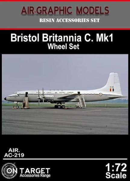 Bristol Britannia C Mk1 Wheel set (Mach 2) AIR.AC-219
