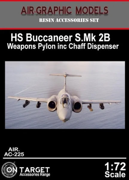 HS Buccaneer S. Mk2b Wing Pylon and chaff/Flare dispenser (Airfix) AIR.AC-225