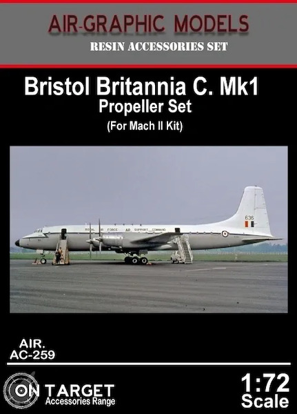 Bristol Britannia C Mk1 Propeller set (Mach 2) AIR.AC-257