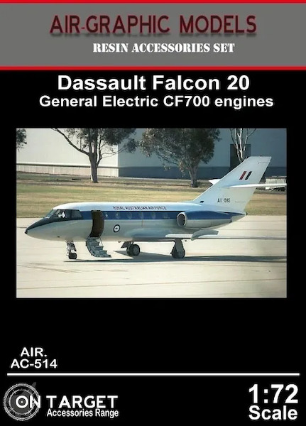 Dassault Falcon 20 GE CF700 Engines (Mach 2) AIR.AC-514