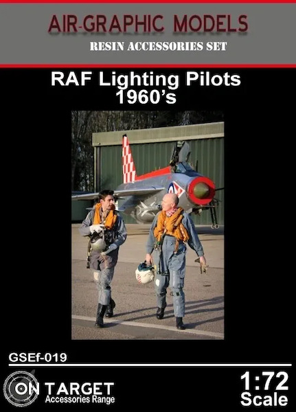 RAF Lightning Pilots 1060's Set 1 (2 figures) AIR.GSEf-4810