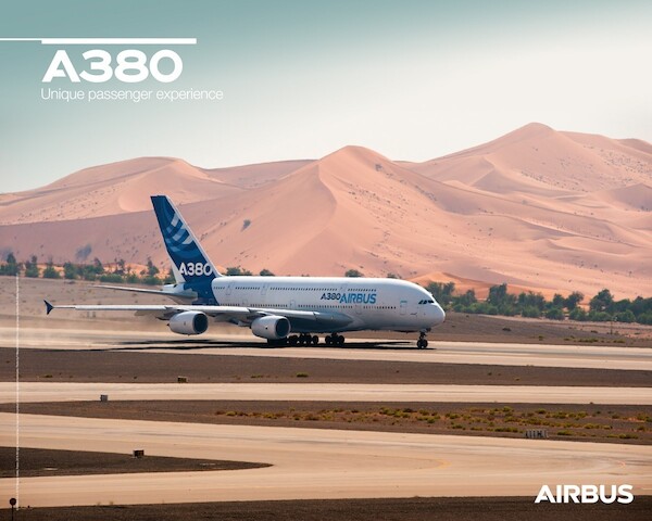 Airbus A380 poster ground view A380 GROUND
