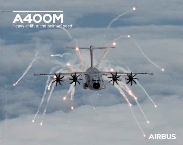 Airbus A400M poster Sky view A400M SKY