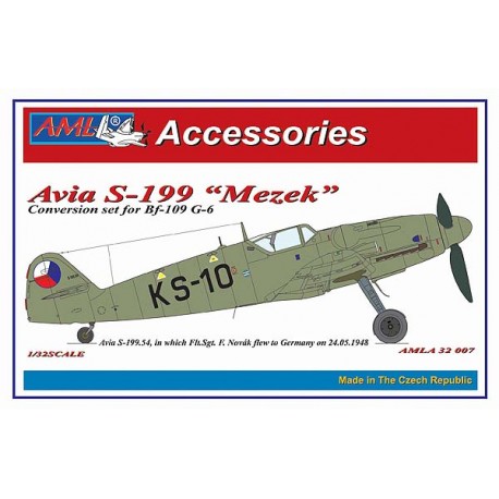 AML Models AMLA32007 Avia S199 "Mezek" conversion set f
