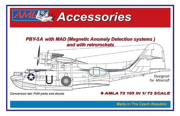 Consolidated PBY-5A Catalina with MAD (Academy) AMLA72109