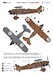 Fiat CR.32 CN night exhausts (Italeri, Supermodell) AMLA72117
