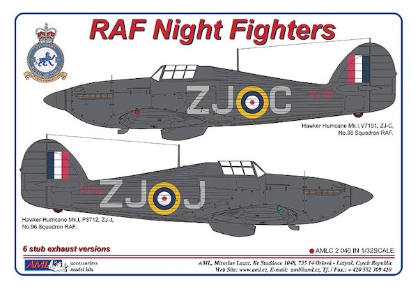 Night Fighter Hurricanes AMLC32-040
