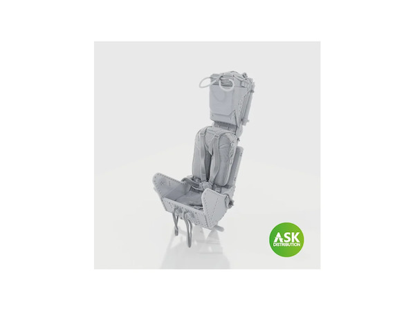 Martin Baker MK2E Ejection seat with Seat belts (Revell Meteor F8/FR9 (1 seat included) 200-A32043