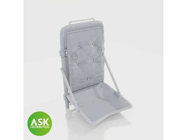 P51D Mustang seat without Seatbelts ((Eduard) 200-A48087